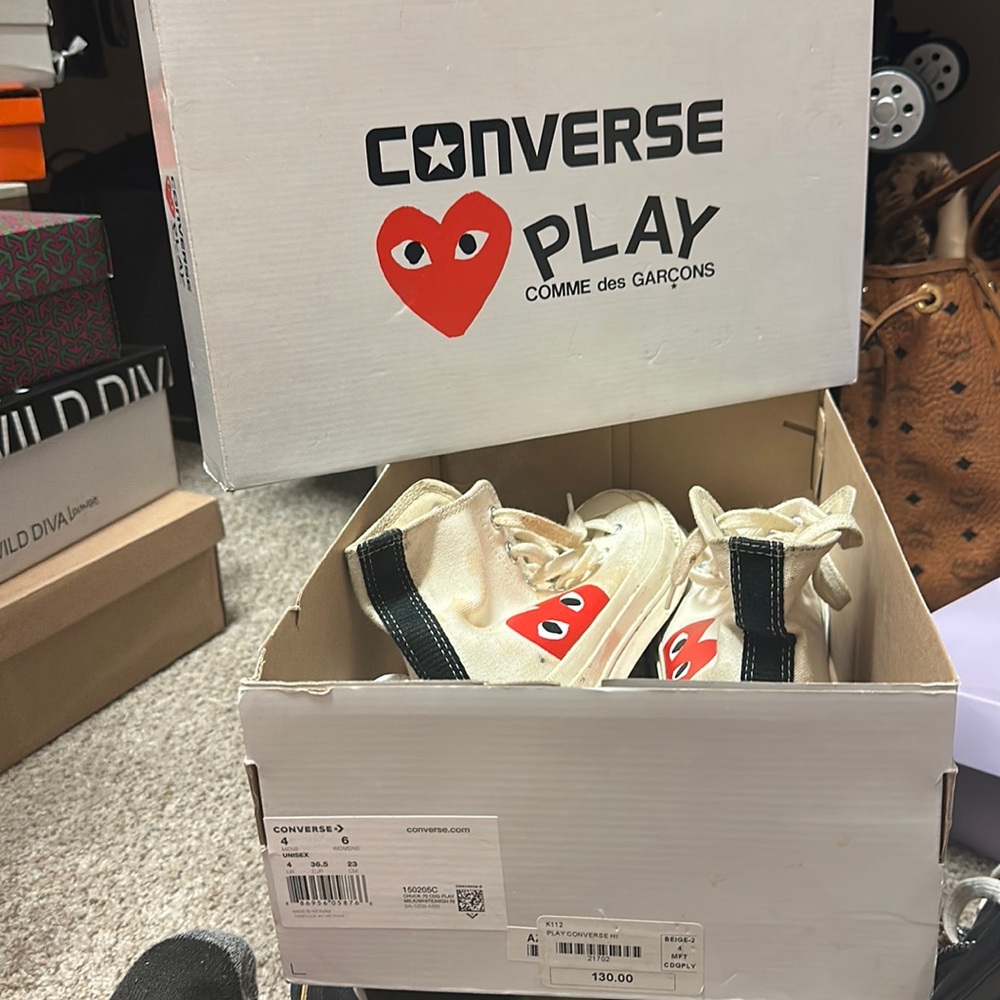Come des garçons converse Play